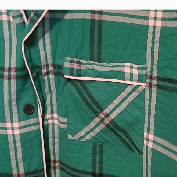 pj pajamas 2 piece current sold out green mens sz large unisex style comfy fit - Picture 13 of 16